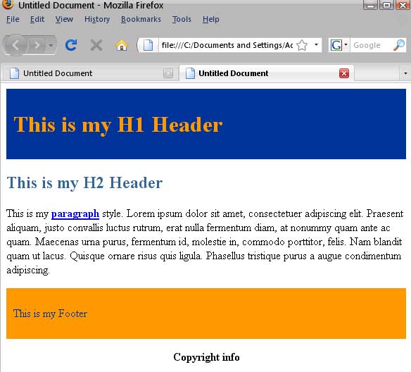 Dreamweaver Styles Final