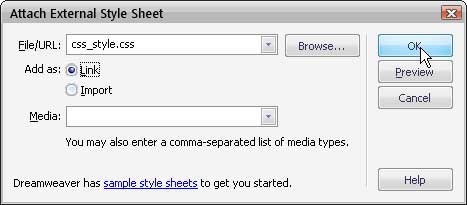 Dreamweaver Image Tag Accessability Attributes dialogue box