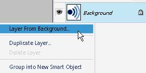 transparent background layer